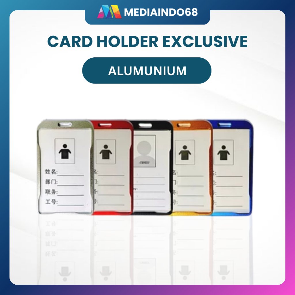 HOLDER ID CARD - ALUMINIUM PREMIUM