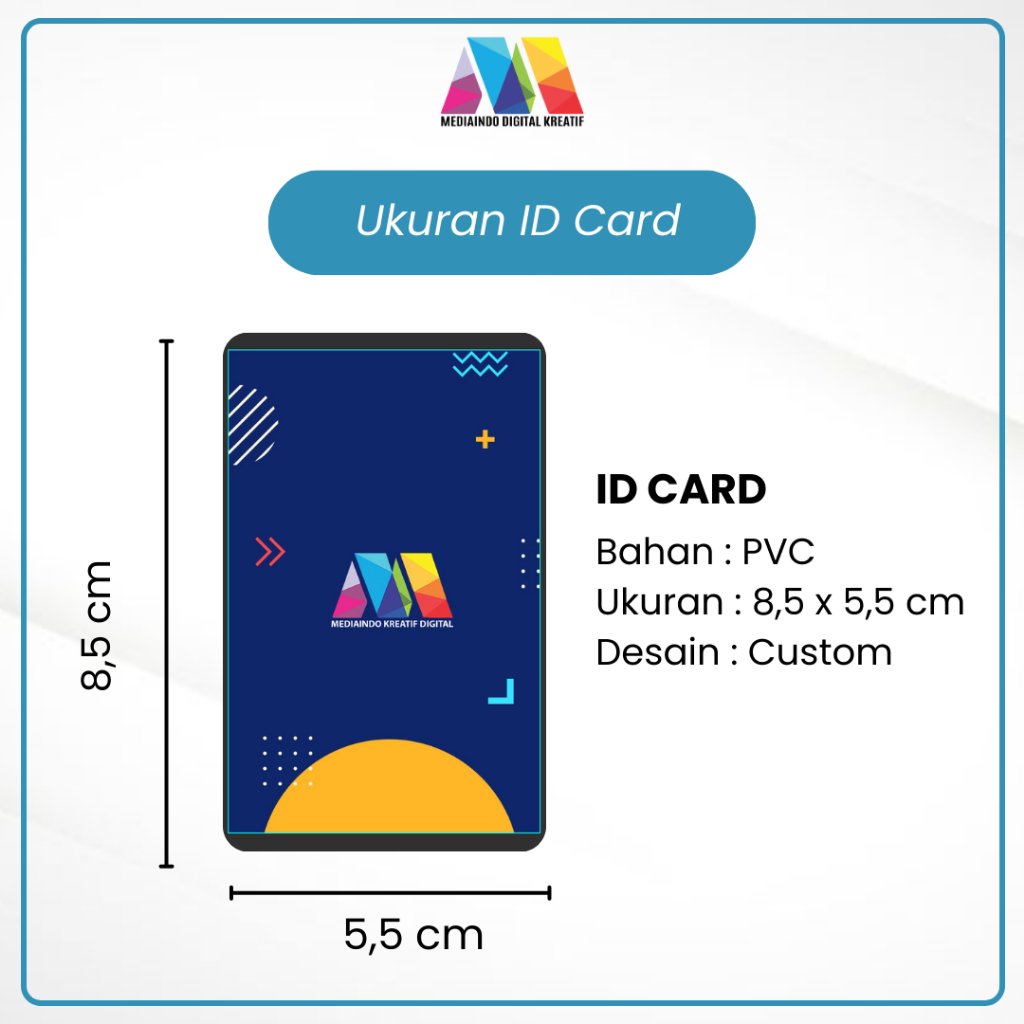 CUSTOM ID CARD PVC - PRINT UV