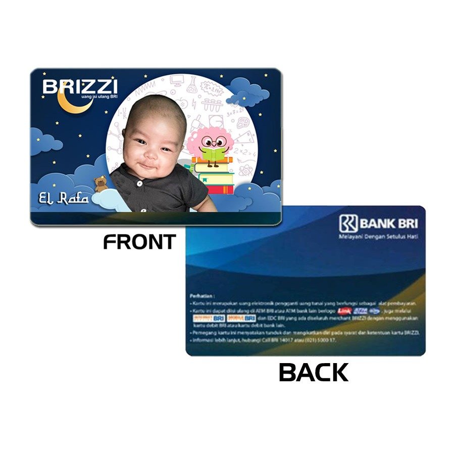 CUSTOM PRINT UV KARTU BRIZZI