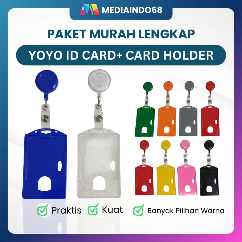 PAKET YOYO + HOLDER PLASTIK 1 SISI