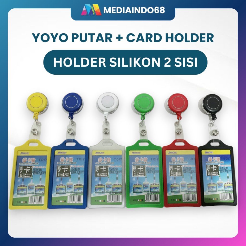 PAKET YOYO PUTAR + HOLDER SILICON 2 SISI