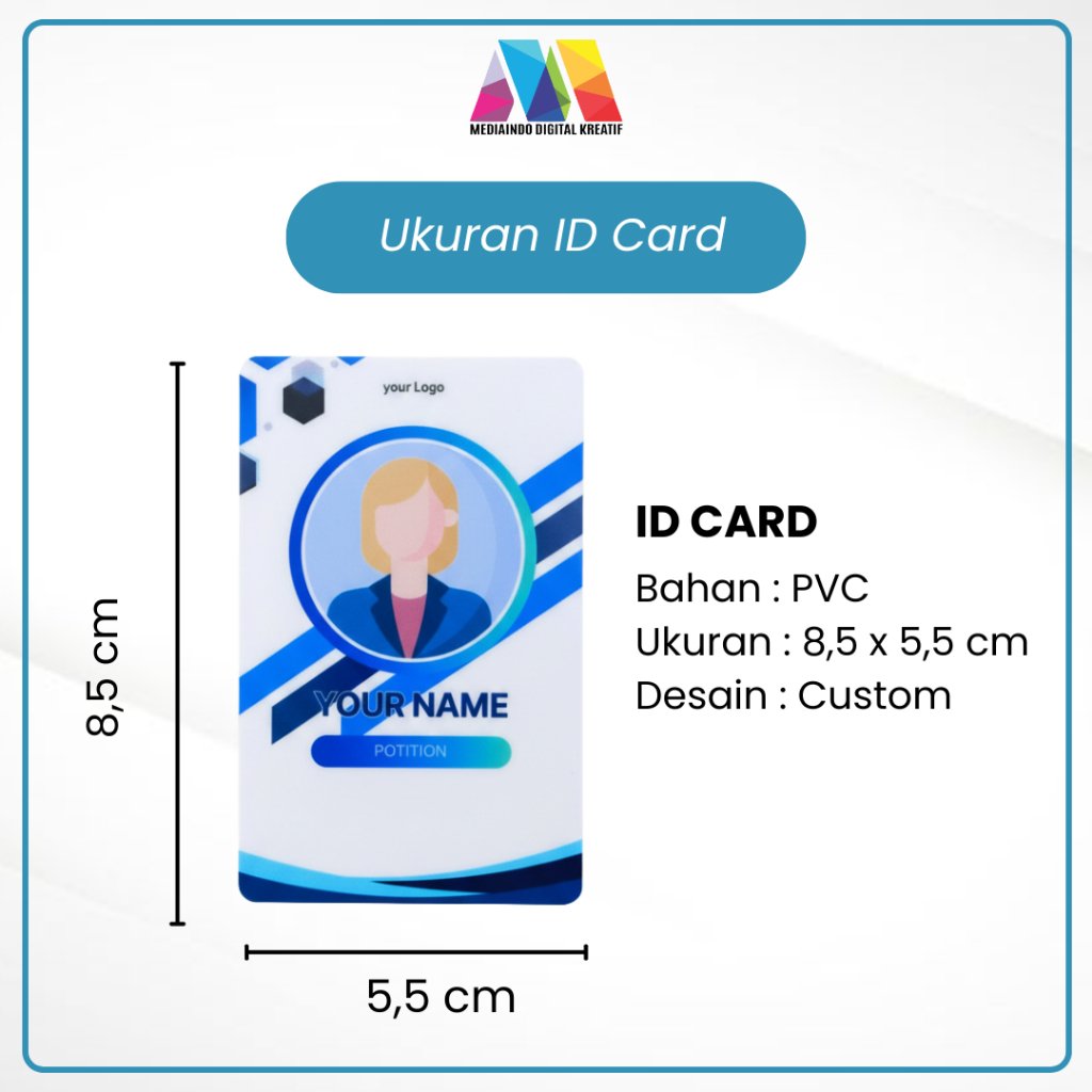 CUSTOM ID CARD (Tanda Pengenal)